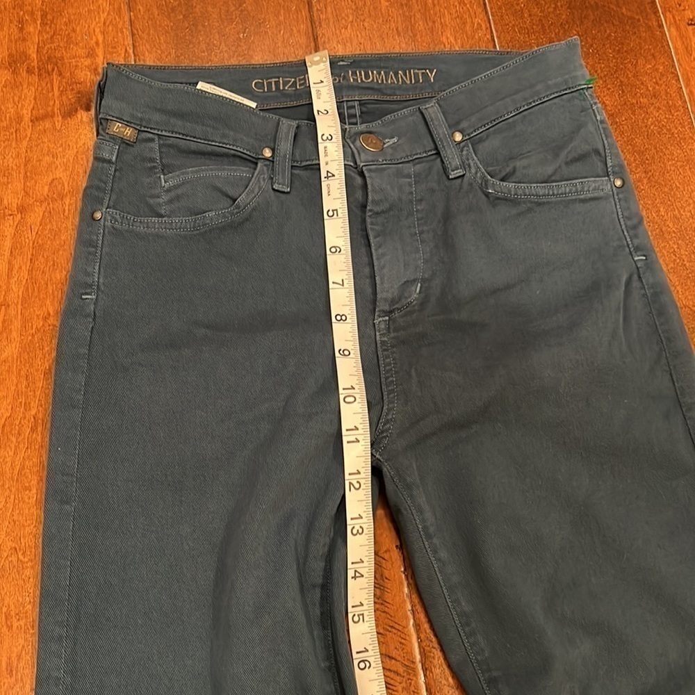 Citizens of Humanity Teal Blue Skinny Jeans 26 - Picture 9 of 12